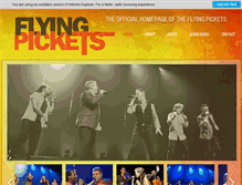 Tablet Screenshot of pickets.co.uk